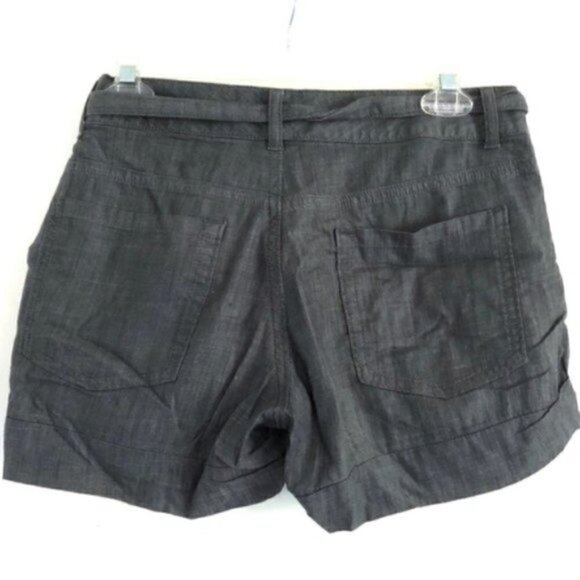 Banana Republic Shorts 2 Martin Fit Chambray Tie Summer Vacation Trip Belt Tie - Picture 6 of 9